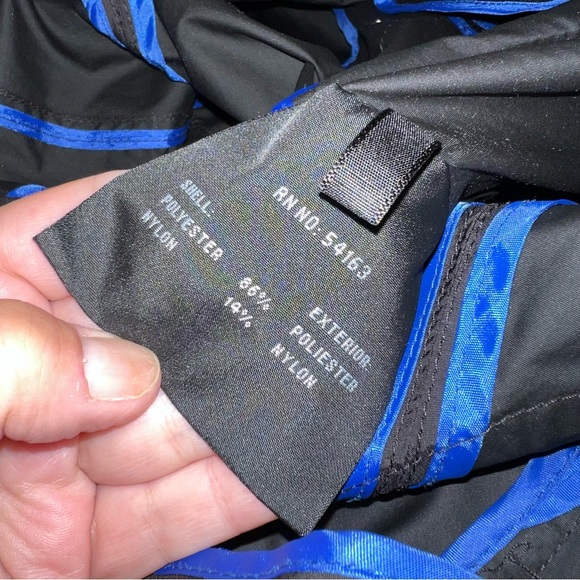 Cole Haan Women's Full Zip Lightweight Rain Jacket-Long Style-Black-Small - Picture 6 of 7